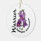Epilepsy Warrior 15 Keramisch Ornament (Links)
