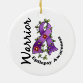 Epilepsy Warrior 15 Keramisch Ornament (Achterkant)