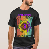 Epilepsy Warrior Het is niet voor het Weak T-shirt (Voorkant)