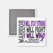 Epilepsy Warrior Magneet (Voorkant / Achterkant)