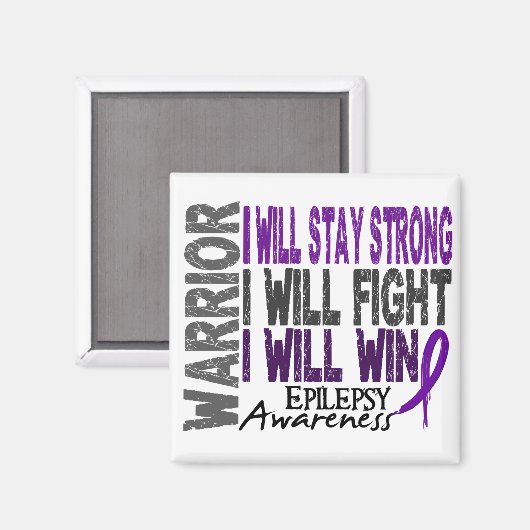 Epilepsy Warrior Magneet (Voorkant / Achterkant)
