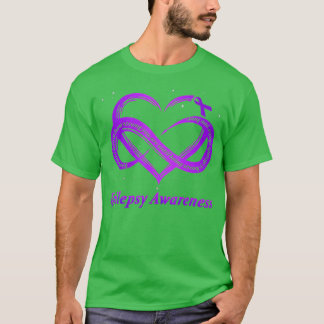 Epilepsy Warrior - Paarse Epilepsie Bewustheid T-shirt