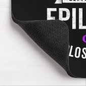Epilepsy Warrior Survivor Awareness Support Paars Muismat (Hoek)