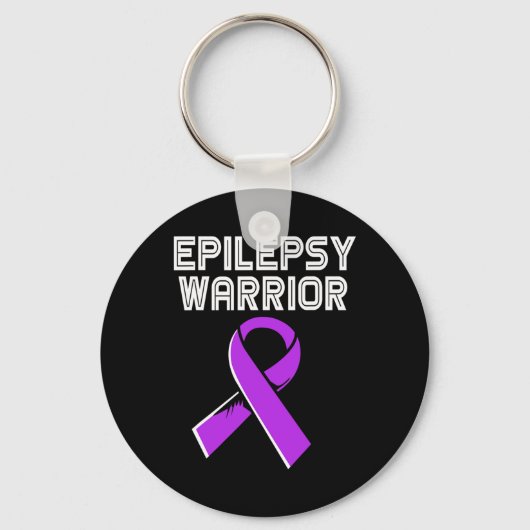 Epilepsy Warrior voor kinderen Sleutelhanger (Voorkant)