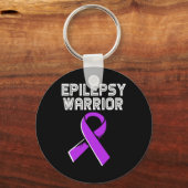 Epilepsy Warrior voor kinderen Sleutelhanger (Voorkant)