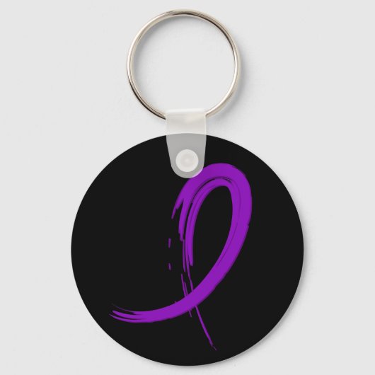 Epilepsy's Paarse lint A4 Sleutelhanger (Voorkant)