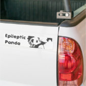 Epileptic Panda Bumpersticker (Op Truck)