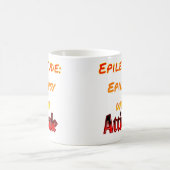 Epileptude met aandacht Klassieke Mok (Center)