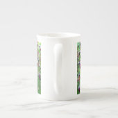  Epimedium (Fairy Wings) Spring Flower Foto Porselein Kop (Achterkant)