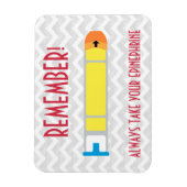 Epinefrine Herinneringsmagneet voor allergieën Magneet (Verticaal)