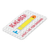 Epinefrine Herinneringsmagneet voor allergieën Magneet (Linkerzijde)