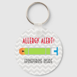 Epinefrine Medicine Kinder Gepersonaliseerde aller Sleutelhanger