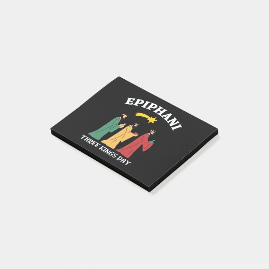 Epiphani Drie Kings Dag Post-it® Notes (Schuin)