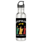 Epiphani Drie Kings Dag Waterfles (Voorkant)
