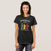 Epiphani Three Kings Day T-shirt (Voorkant volledig)