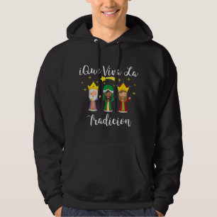 Epiphany Day Three Wise Mannen Los Reyes Magos Dia Hoodie