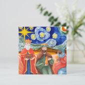 Epiphany Feestdagenkaart (Staand voorkant)