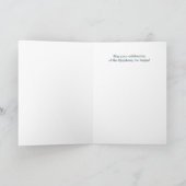 Epiphany Groeten Rendieren Vrolijk klein Kerstfees Feestdagen Kaart (Binnen)