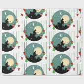 epiphany kerst befana cadeaupapier (Vlak)