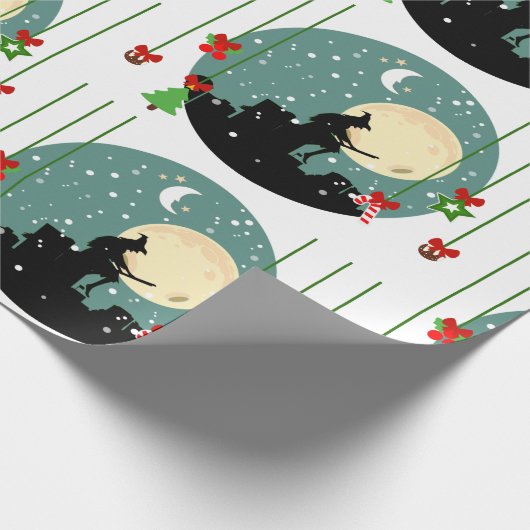 epiphany kerst befana cadeaupapier (Hoek)