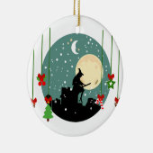 epiphany kerst befana keramisch ornament (Rechts)