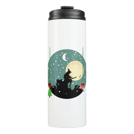 epiphany kerst befana thermosbeker (Voorkant)