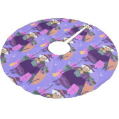 Epiphany Kerstheks Befana Zwarte Kat Kerstboom Rok (Gekanteld)