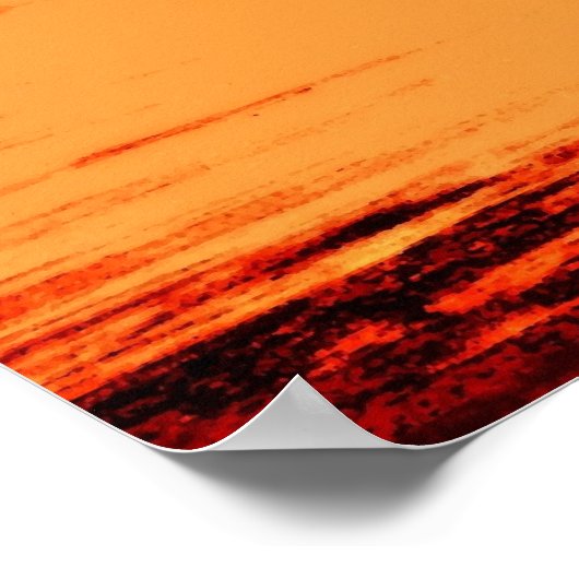 Epiphany op Sunset Poster (Hoek)