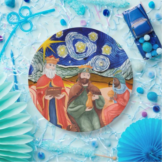 Epiphany Papieren Bordje (Feest)