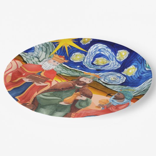 Epiphany Papieren Bordje (Gekanteld)