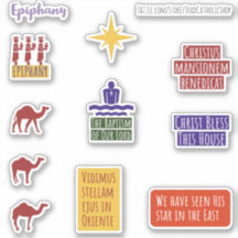 Epiphany Planner Stickers Katholieke Latijnse Mass