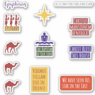 Epiphany Planner Stickers Katholieke Latijnse Mass