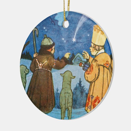 Epiphany Three Kings from the East by Zdenek Guth Keramisch Ornament (Links)