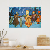 Epiphany Three Kings from the East by Zdenek Guth  Poster (Keuken)