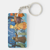 Epiphany Three Kings from the East by Zdenek Guth Sleutelhanger (achterkant)