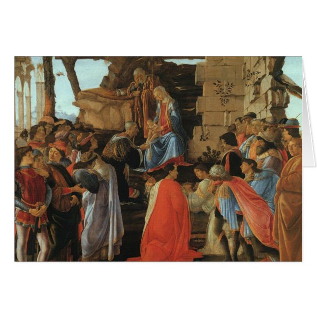 Epiphany Three Kings Virgin Mary Baby Jesus Joseph (Voorkant Horizontaal)