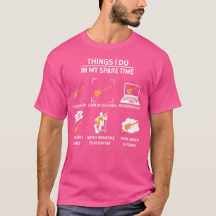 Epiphone Guitar T-shirt Guitar Dingen die ik in mi