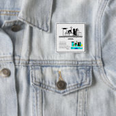 epipica vierkante button 5,1 cm (In situ)