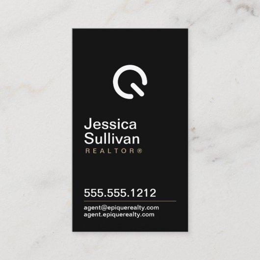 Epique Modern Visitekaartje (Voorkant)