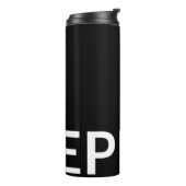 Epique Realty Black Tumbler Thermosbeker (Gedraaid links)
