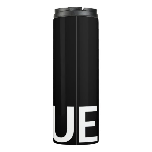 Epique Realty Black Tumbler Thermosbeker (Achterkant)