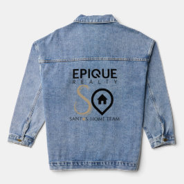 Epique Realty x Santos Home Team Denim Jac voor da Jacket