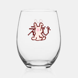 ©︎epi's atelier Logo Wine Glass Wijnglas Zonder Voet