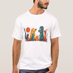 Episch 10K Ultra-HD Monster Grafisch T-shirt - Sur