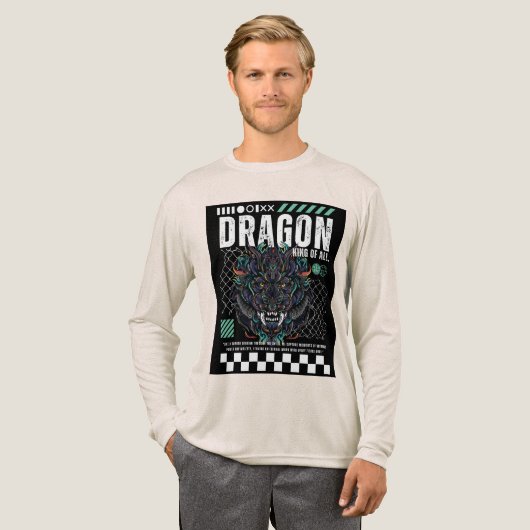 Episch Draak Grafisch T-Shirt Ontwerp (Voorkant)