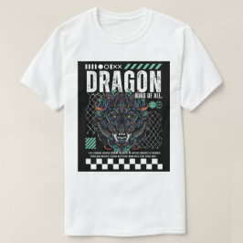 Episch Draak Grafisch T-Shirt Ontwerp
