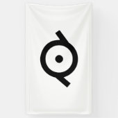 Episch geslachtssymbool spandoek (Verticaal)