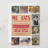 EPISCH me en Mijn Kaart van Kerstmis van Katten (Voorkant)