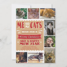 EPISCH me en Mijn Kaart van Kerstmis van Katten