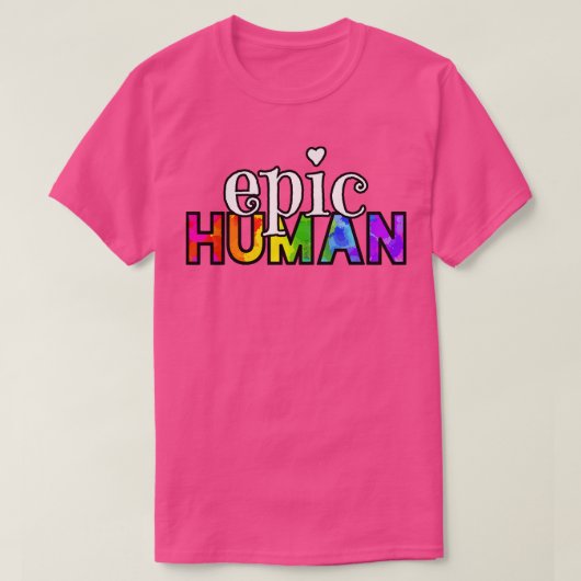 episch mens t-shirt (Design voorkant)